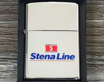 Encendedor Zippo Stena Line 2000: Souvenir de ferry, marítimo, encendedor de barco