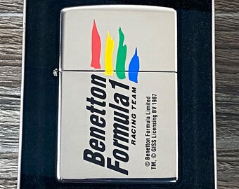 Buy Zippo - 1997 Benetton F1 Racing Team Zippo Lighter