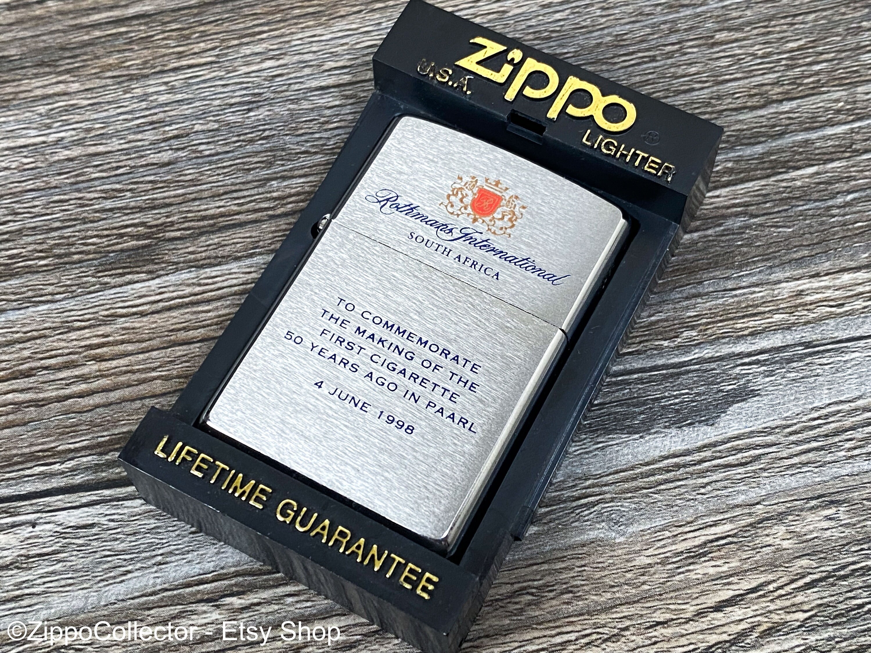 Buy 1998 Rothmans International Zippo Lighter, Commemorative 