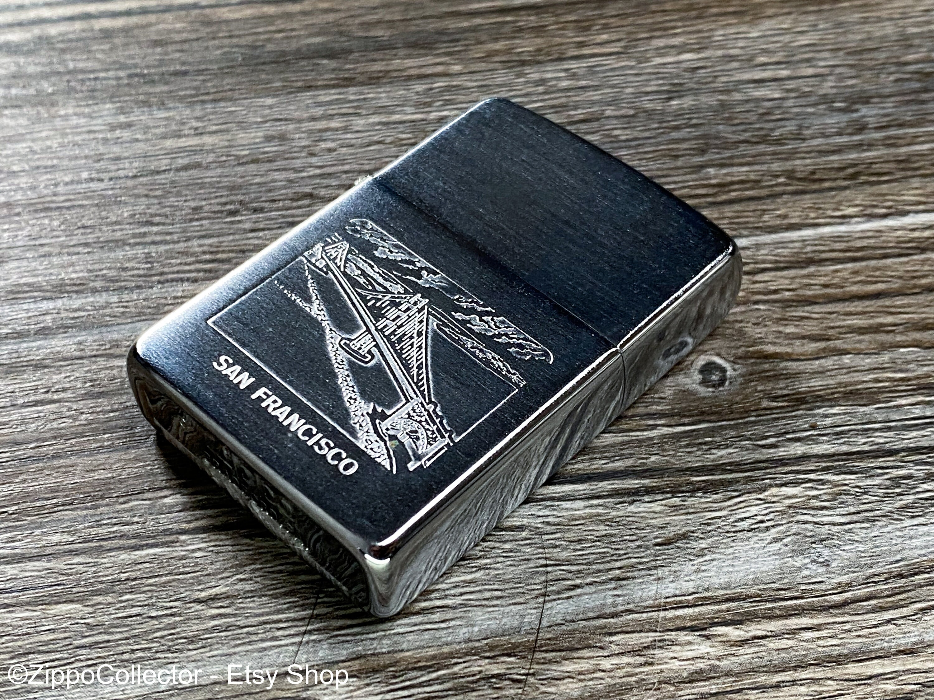 Vintage San Francisco Golden Gate Bridge Zippo Lighter | eBay