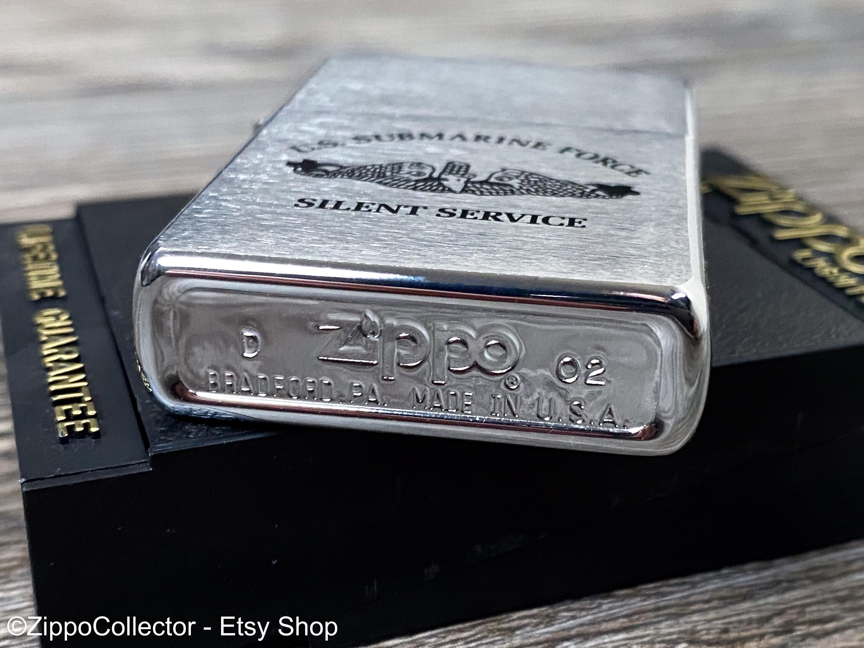 Zippo - 2002 US Submarine Force Silent Service Zippo Lighter Zippo - 2002 US Submarine Force Silent Service Zippo Lighter