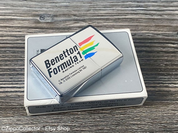 Buy Zippo - 1997 Benetton F1 Racing Team Zippo Lighter