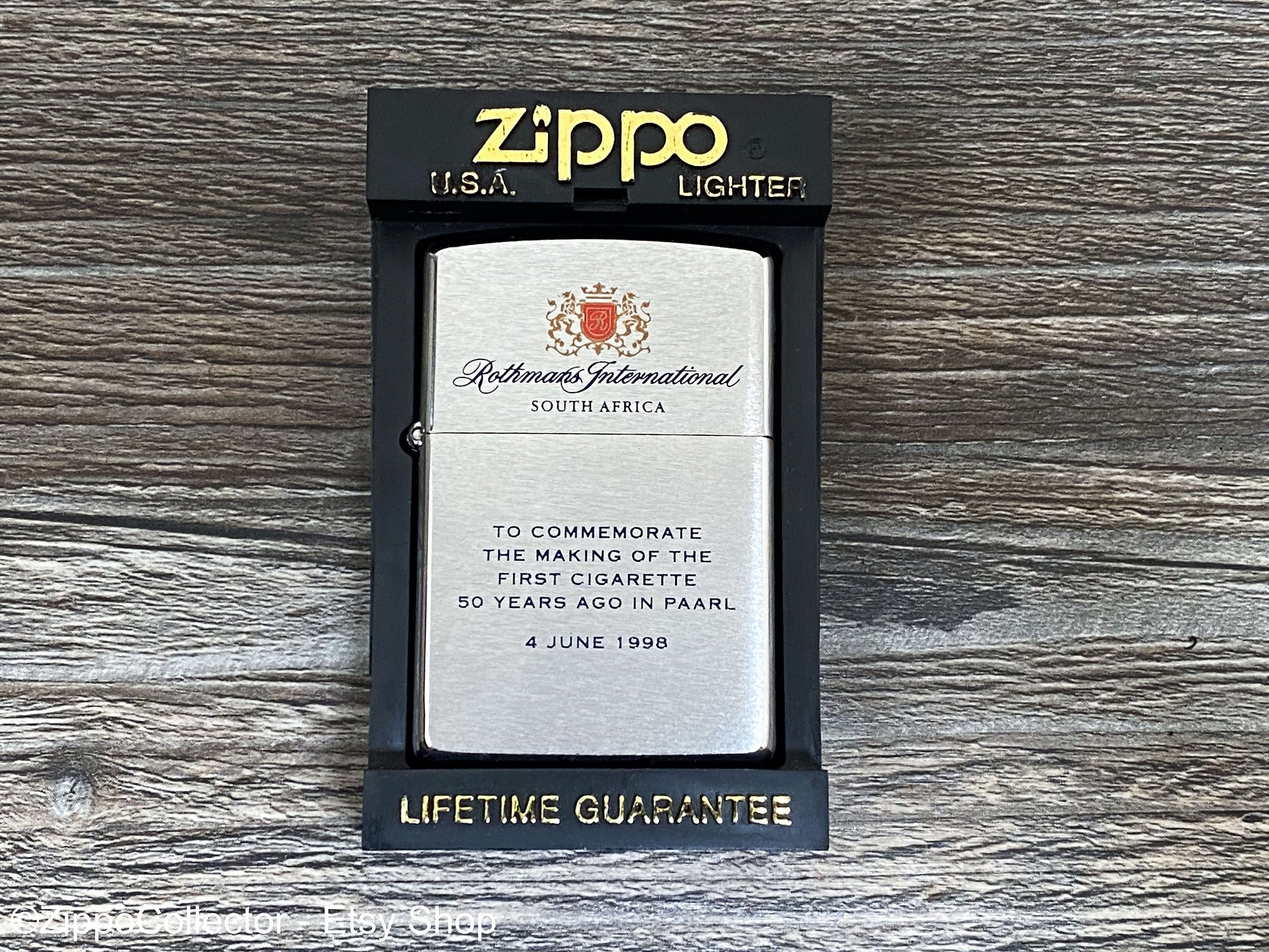 Buy 1998 Rothmans International Zippo Lighter, Commemorative 
