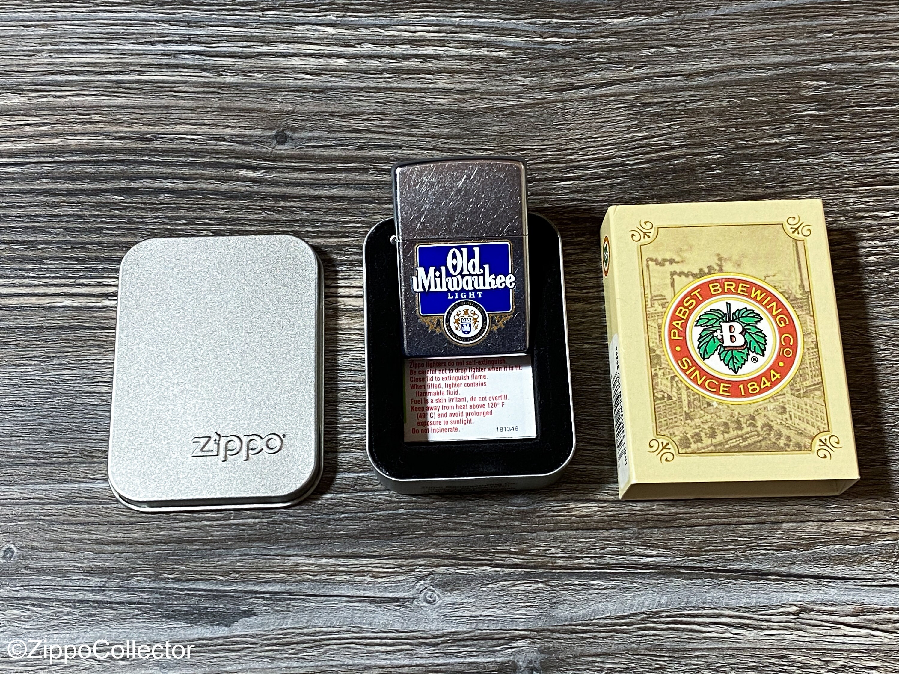 Old Milwaukee Light Beer Zippo Lighter Pabst Brewing Co. Etsy UK