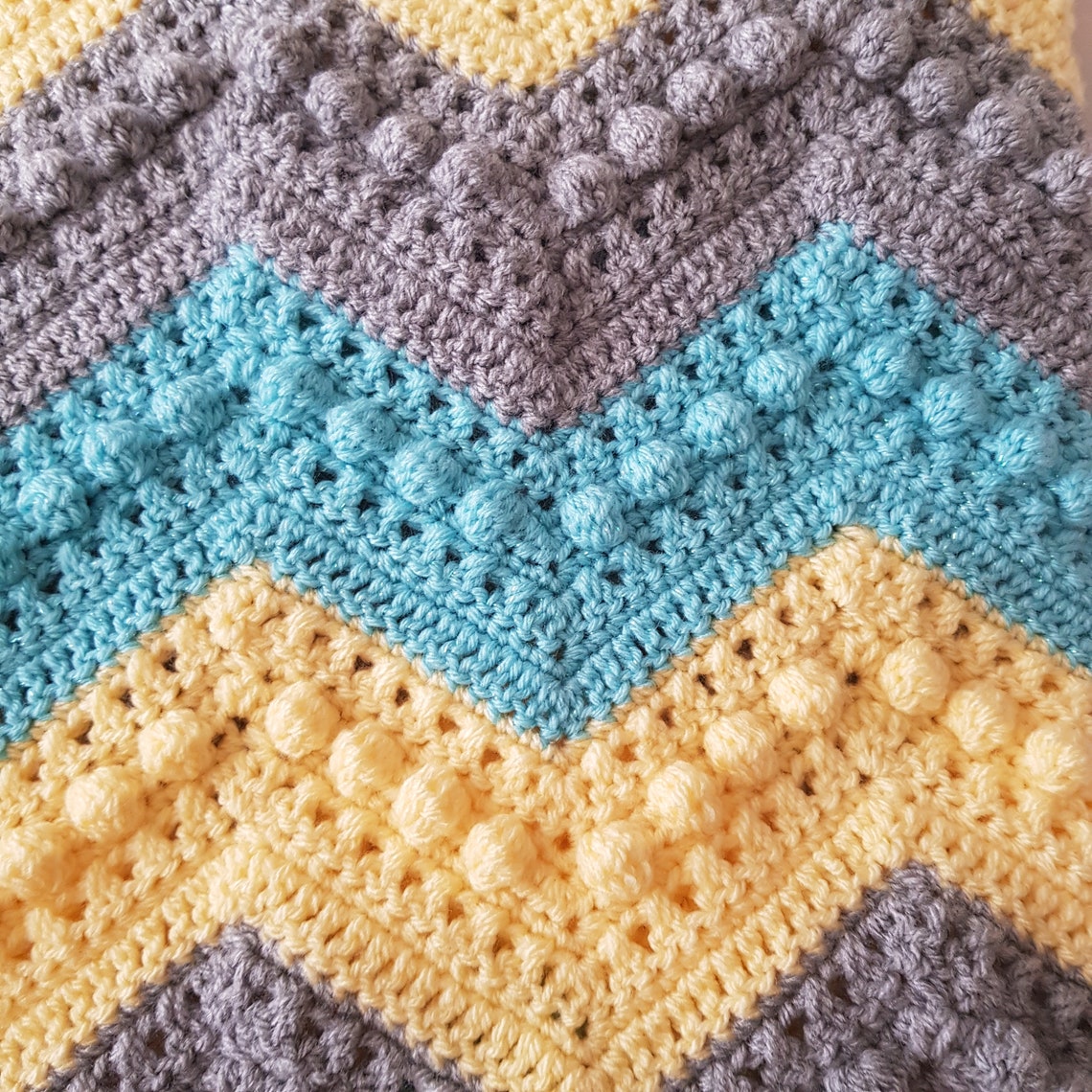 Hugs & Kisses Crochet Blanket Made to Order. Etsy