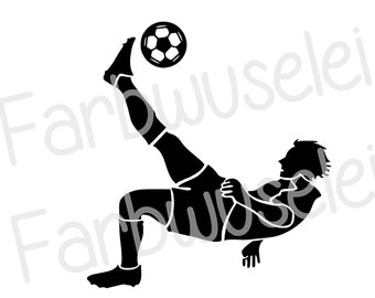 Footballer Football Iron-On Image Free Color Choice Football Ball to iron on your favorite shirt