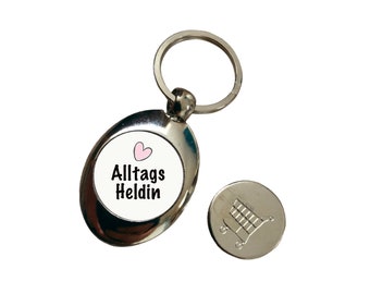 Keychain Everyday Heroine Chip Gift Best Friend