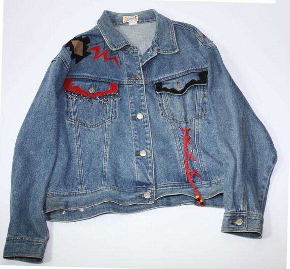 western style denim jacket