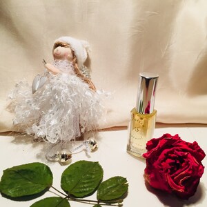 Floral Rose Perfume with tinctures ROSE GERANIUM based Rose parfum foncé in 8ml 12ml spray bottle for Summer Christmas any occasion image 7