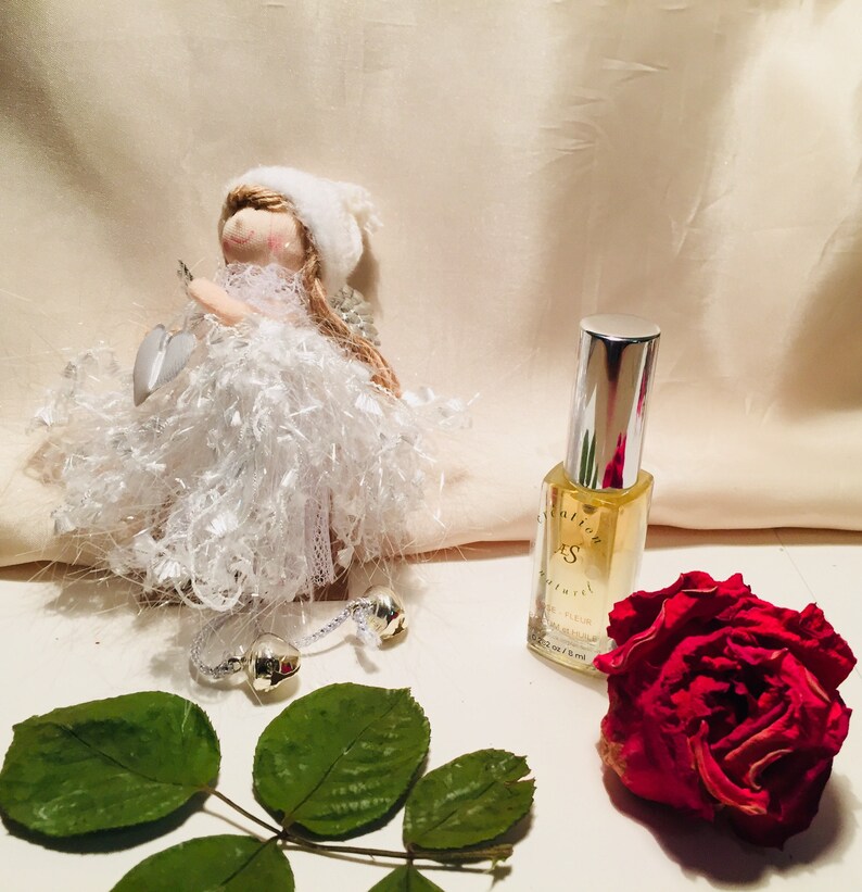 Floral Rose Perfume with tinctures ROSE GERANIUM based Rose parfum foncé in 8ml 12ml spray bottle for Summer Christmas any occasion image 7