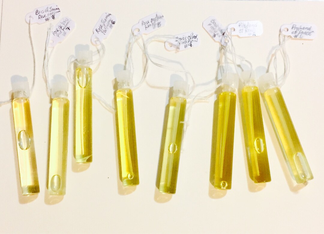 Custom Fragrance Sample Set: Floral, Fruity, Woody Scents (3ml Vial) - Etsy