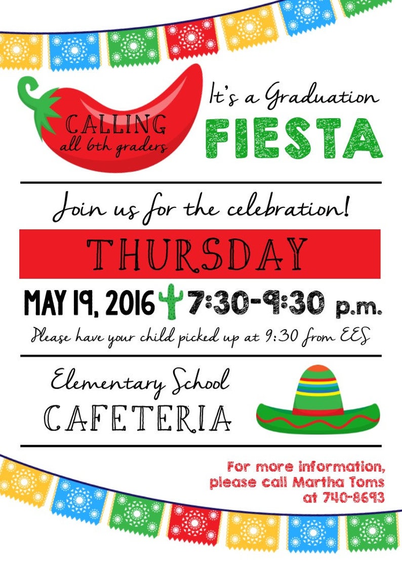 Mexican Fiesta Invitation
