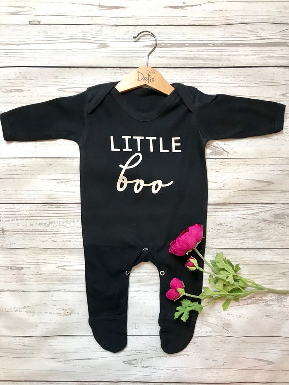 Little boo babygrow first halloween 