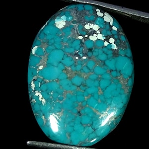 Tibet Turquoise Gemstone Loose Cabs / Multi Color Natural Turquoise Cabochon / Oval Shape Loose Gems / Turquoise For Jewelry