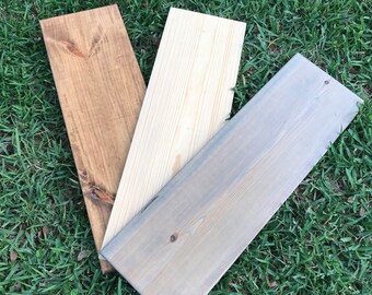 2 Wood Shelf Boards 1 x 12 x 36" Long DIY Project Planks