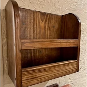 Solid Wood Restaurant Dinner Menu Holder Heavy Duty
