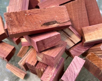 Aromatic Cedar Wood Blocks: Natural Moth Repellent, Odor Absorber (1 Gallon Bag)