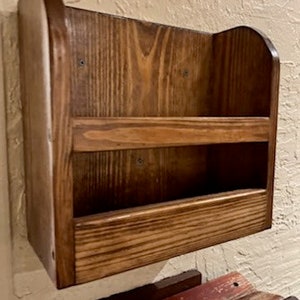 Solid Wood Restaurant Dinner Menu Holder Heavy Duty