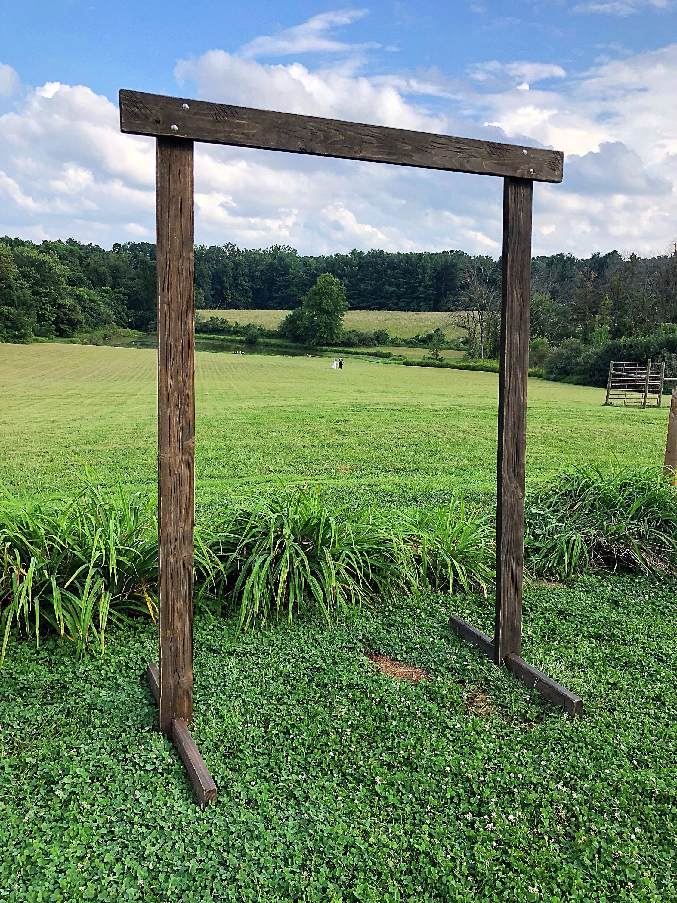 Rustic Wedding Arch Kit Portable 