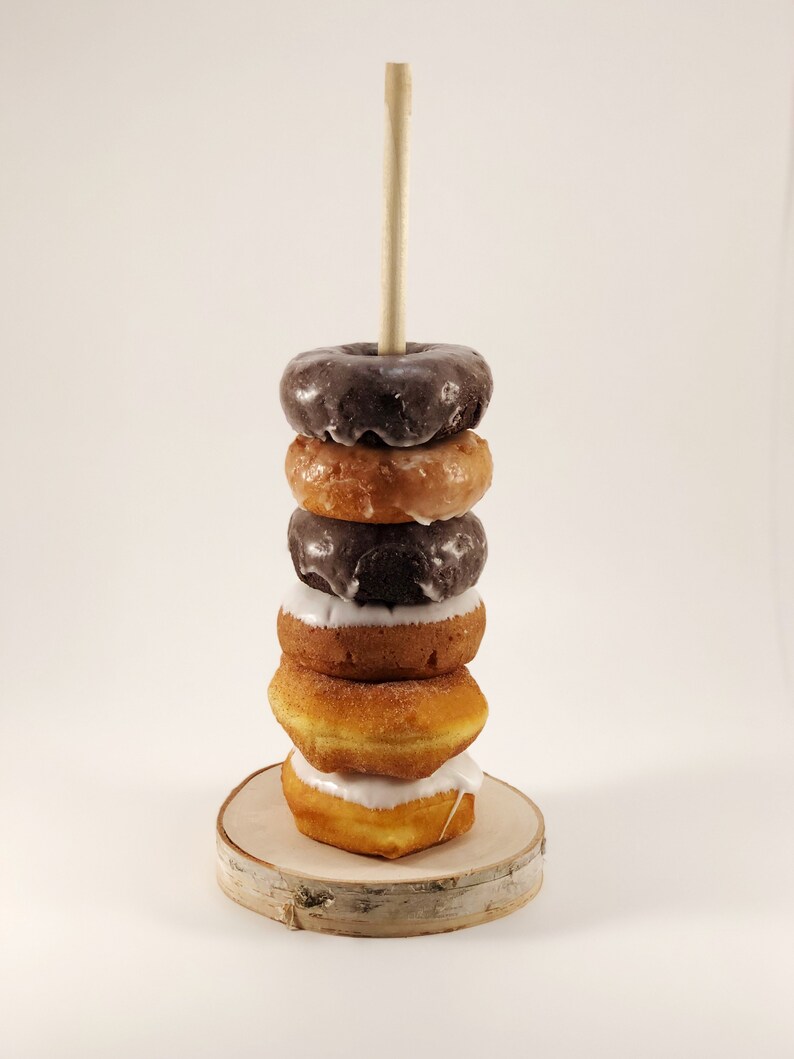 Wedding Donut Holder Donut Stand for Wedding Rustic Donut Etsy