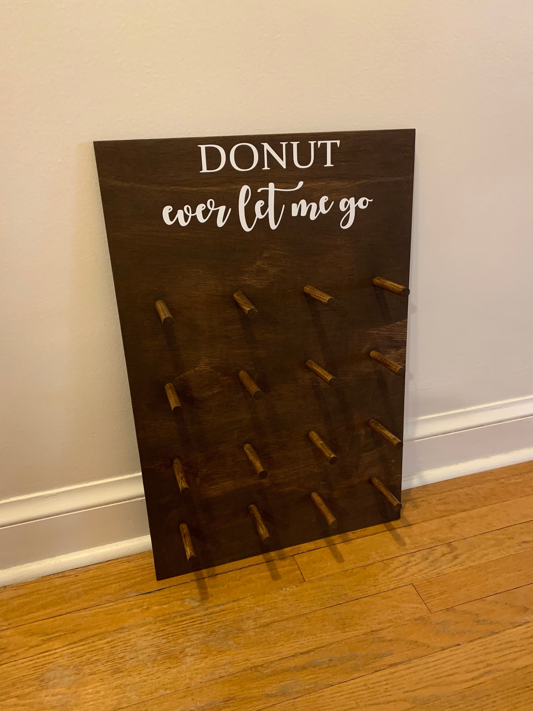 Donut Wall Wedding Donut Display Wedding Donut Wall Wood Etsy
