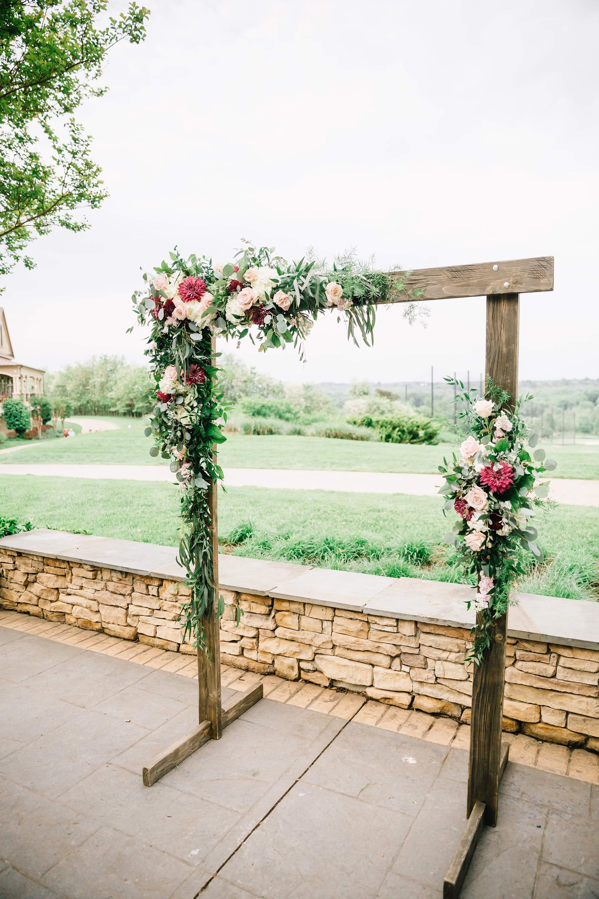 Rustic Wedding Arch Kit Wood Wedding Arbor Barnwood Wedding