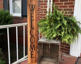 Welcome Porch Sign, Welcome Sign For Front Porch, Welcome Sign Front Door, Porch Welcome Sign, Wood Welcome Sign, Welcome Sign Front Door