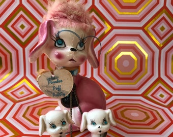 Vintage/ Kreiss & Company / Powder Puff / Puppy