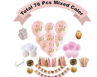 Baby Shower Decorations Girl Etsy Baby Shower Decorations Girl Etsy
