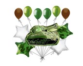 Items Similar To Military Party Decorations Camouflage Party Tank