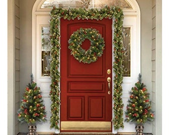 outdoor christmas decorations mantle garland indoor christmas garland 9ft christmas garland spruce garland porch decorations christmas - Etsy Christmas Decorations outdoor christmas decorations mantle garland indoor christmas garland 9ft christmas garland spruce garland porch decorations christmas - Etsy Christmas Decorations