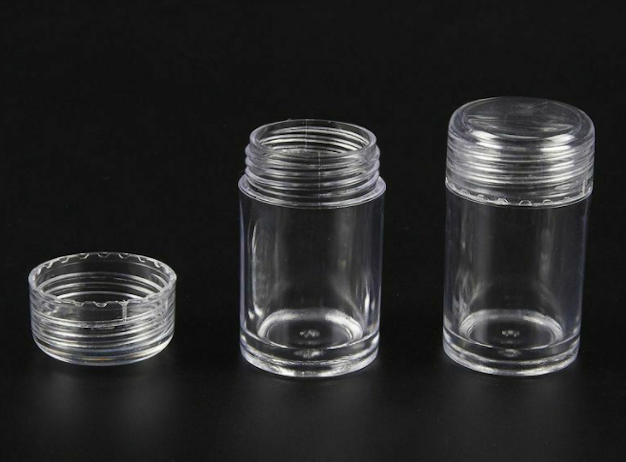30 Clear Bead Storage Containers Box Plastic Pot Jars for - Etsy