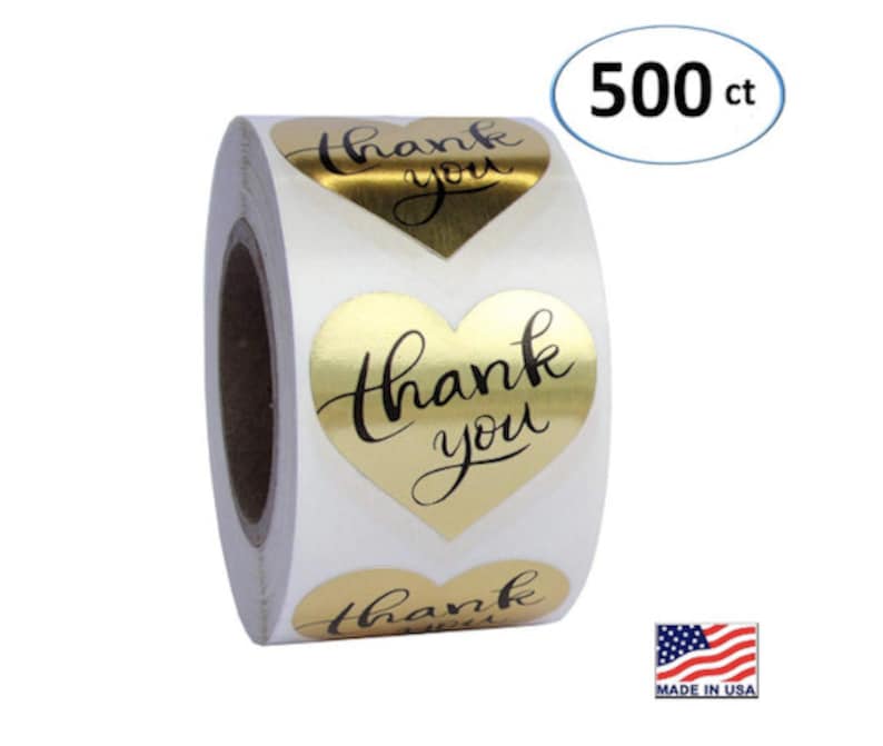 10 Sheets Shiny Gold Baking Packaging Sealing Sticker Biscuits Paper Sticker