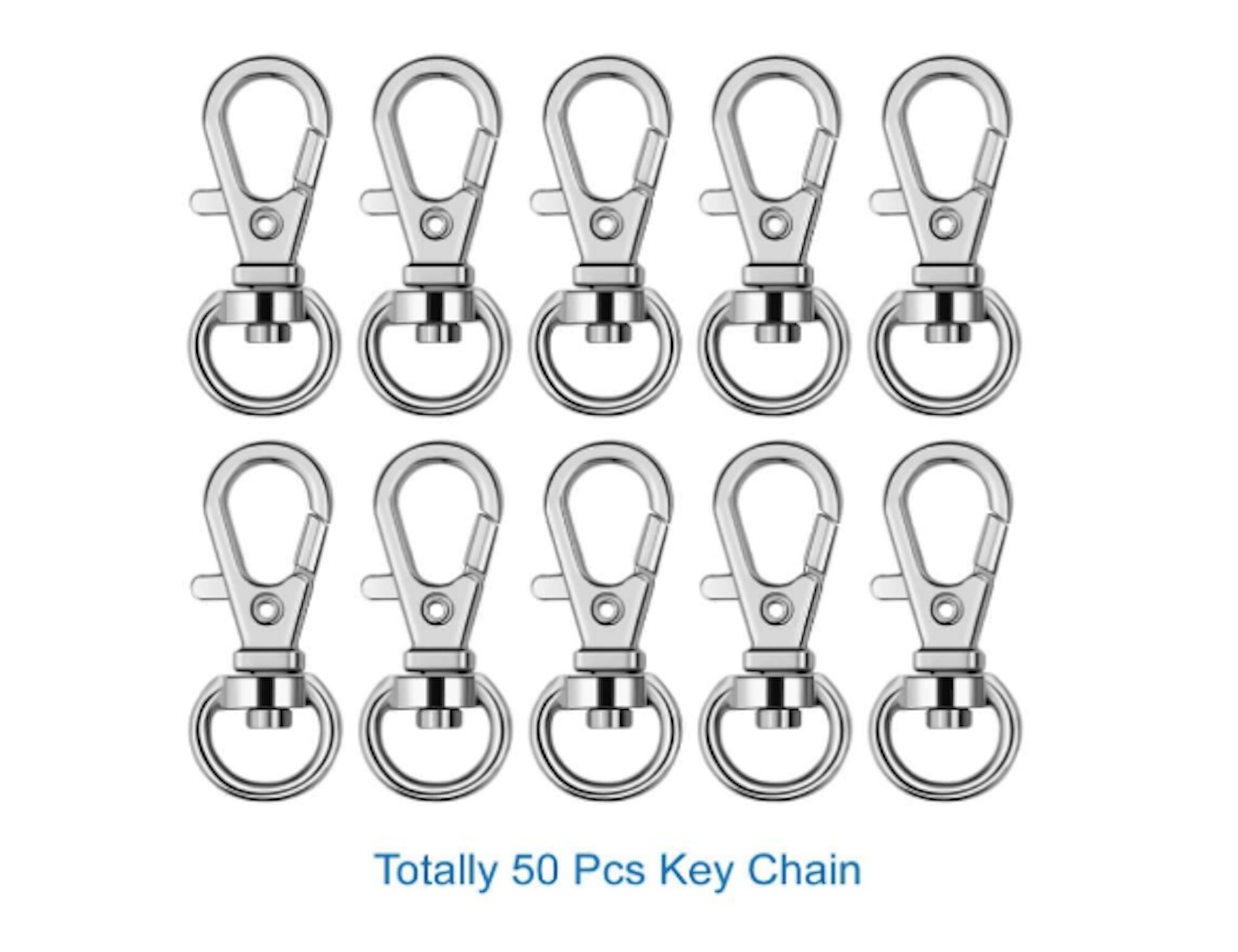 150pcs Key Chain Rings Bulk Tassel Keychain Lobster Claw Clasp Etsy