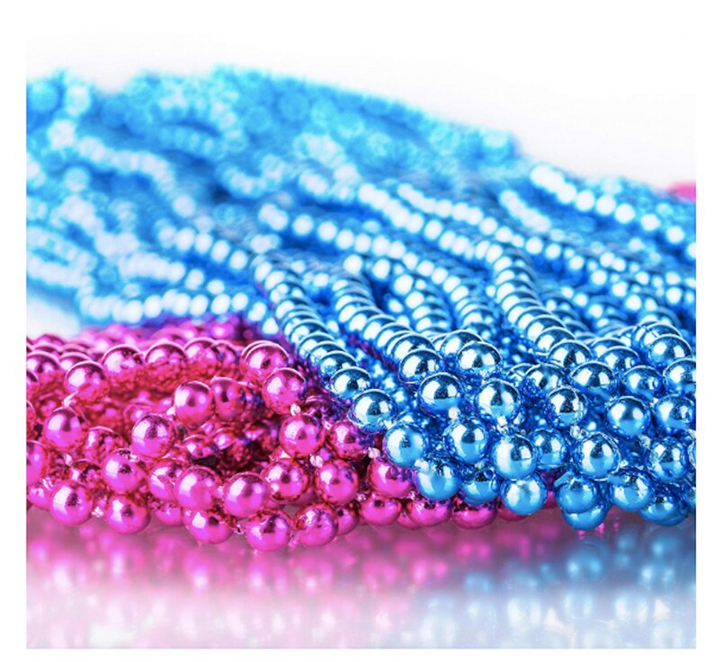 40 Gender Reveal necklace Baby Shower Necklace Blue Necklace Etsy