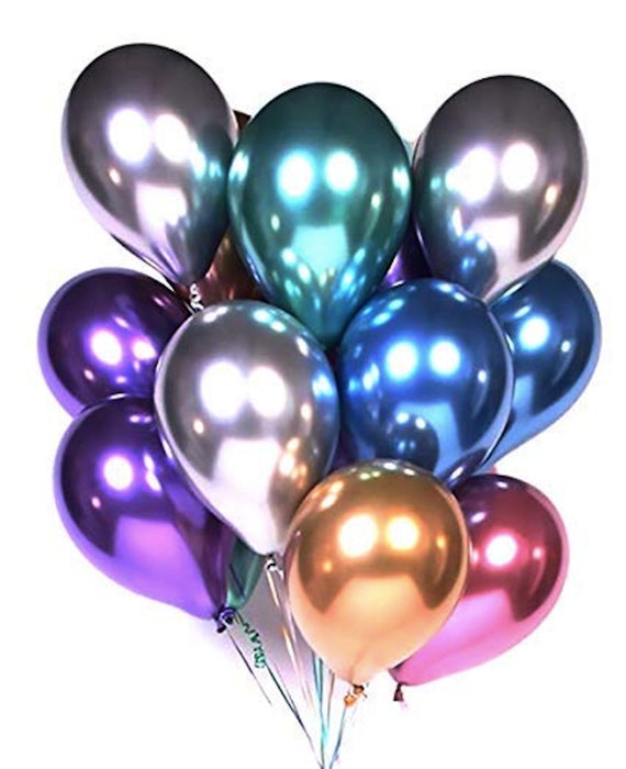 300x LARGE METALLIC PARTY BALLOONS Pearl Wedding//Birthday//Function//Decoration