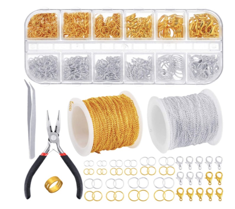 Jewelry Making Kit Jewelry Making Supplies Jewelry Chains Etsy
