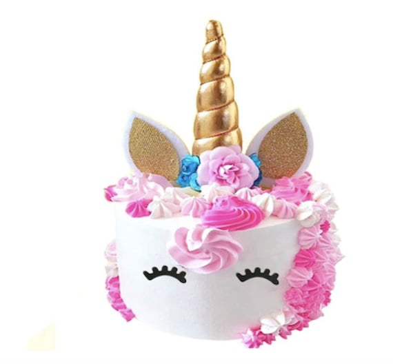 Unicorn Cake Topper Unicorn Cake Birthday Cake Unicorn Party Birthday Party  Unicorn Topper Unicorn Girl Birthday Unicorn Ears Baby Shower -  Canada