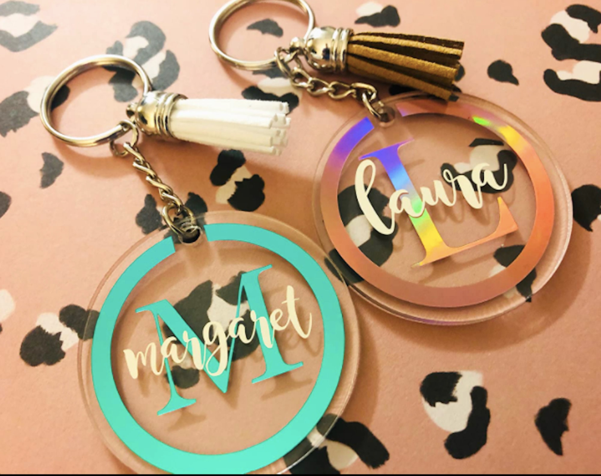 Acrylic Keychain Blanks Clear Keychains for Vinyl Kit Keychain Etsy