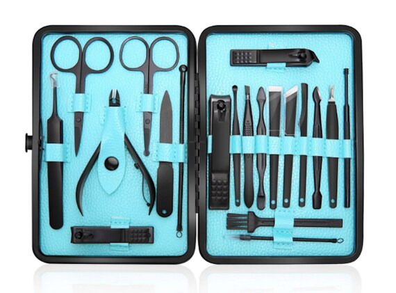 Juego de manicura Para hombres Kit de aseo para mujeres Set - Etsy España