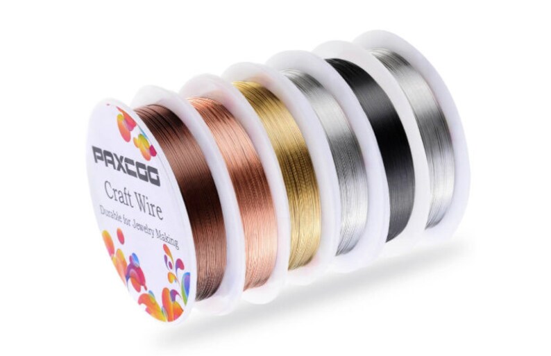 6 Jewelry Making Wire Jewelry Making Kit Beading Wire Rolls Etsy