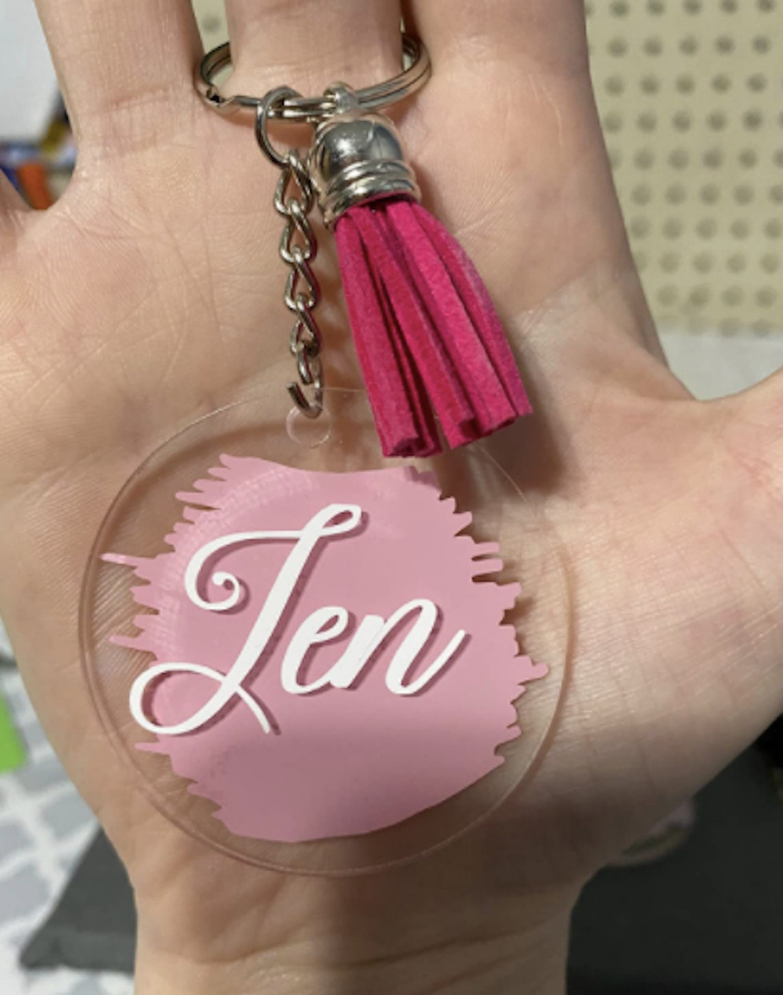 Acrylic Keychain Blanks Clear Keychains for Vinyl Kit Keychain Etsy