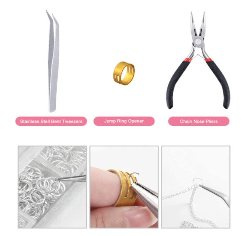 Jewelry Making Kit Jewelry Making Supplies Jewelry Chains Etsy