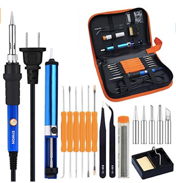110 V 220 V Leather Craft Pyrogravure Bois Burning Pen fer à souder outil set kit
