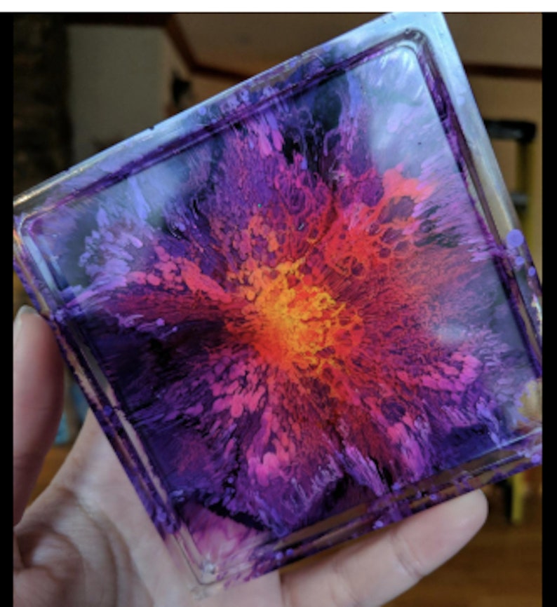 Resin Coaster Mold Making Coasters Kit Casting Resin Molds Silicone Mold Round Coaster Mold Square Coaster Mold Hexagon Coaster Mold Molds