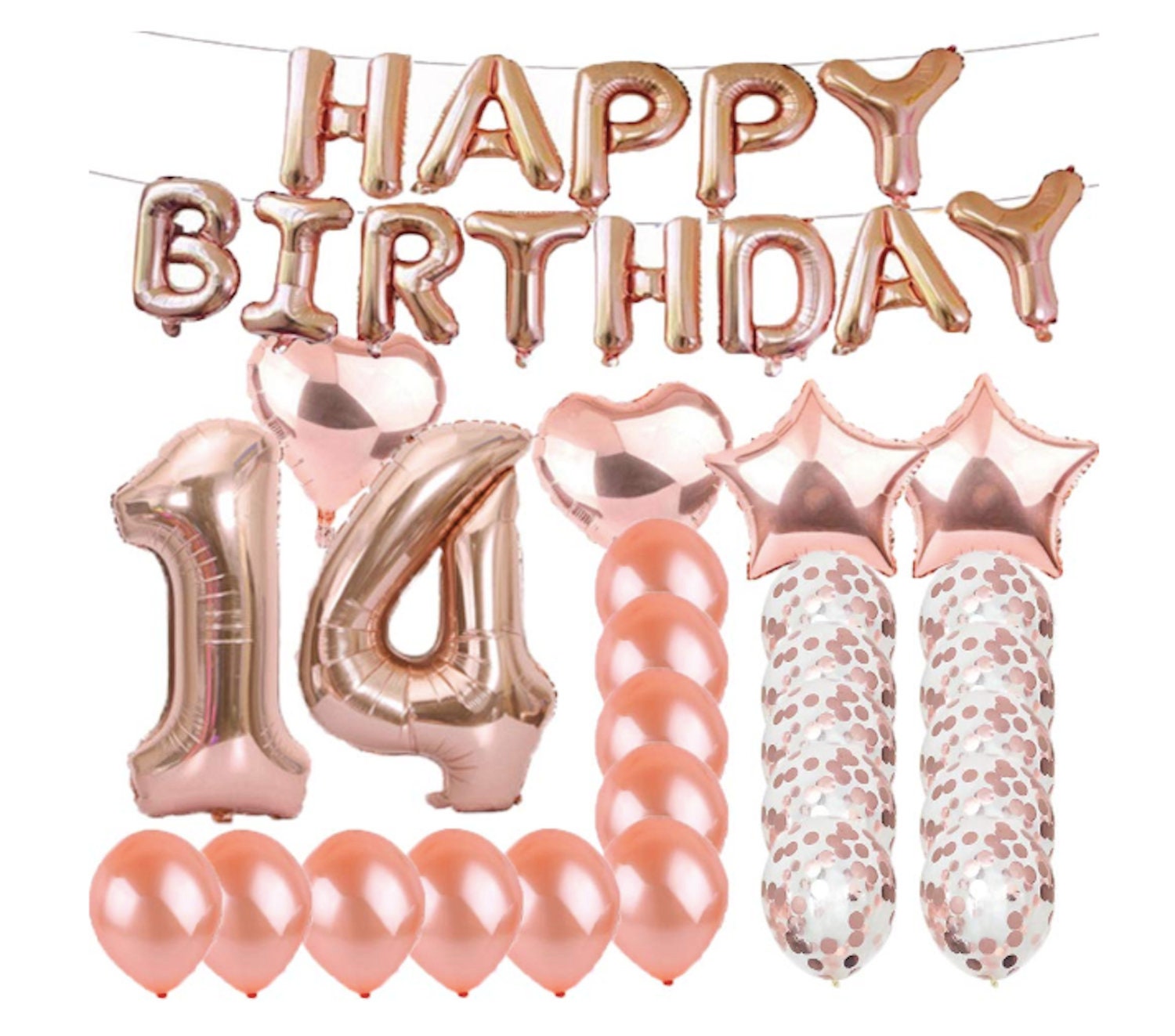 Sweet 14. Happy Birthday girl 14 Balloons. Sweet14 Birthday.