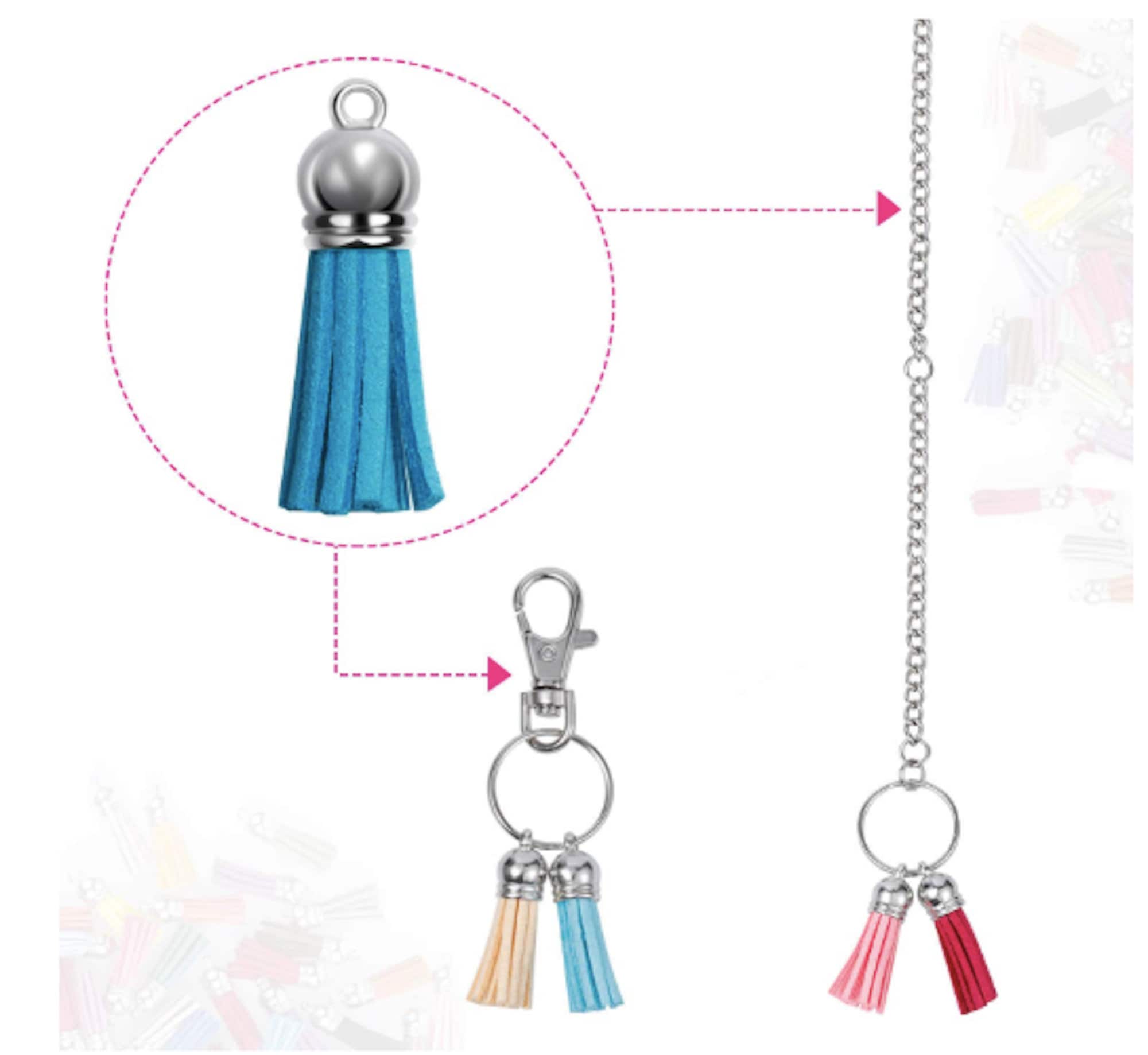 Keychain Tassels Acrylic Keychain Blanks Keychain Rings Bulk Etsy