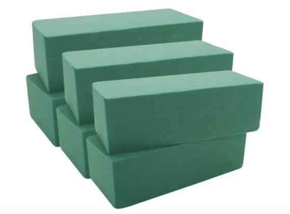 One Size Green FloraCraft Styrofoam Block One Size Green FloraCraft Styrofoam Block
