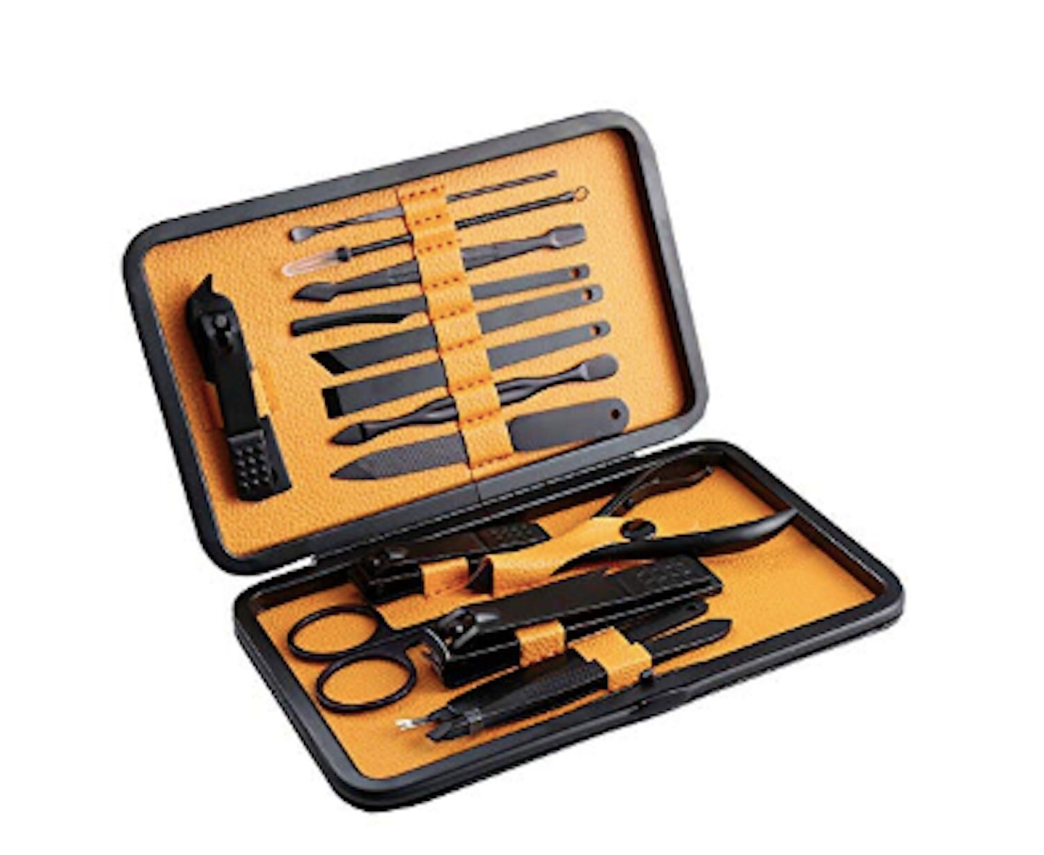 Kershaw Men's Stainless Steel Manicure Set 4-Piece with Case