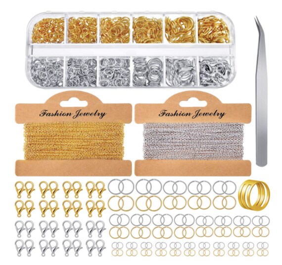 Jewelry Making Kit Jewelry Making Supplies Silver Stainless Etsy
